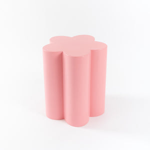 pink flower stool